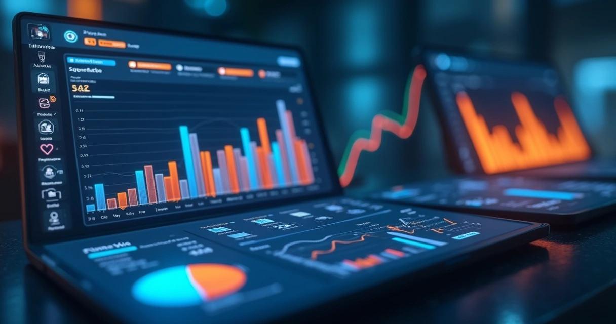 Segmentação de público em gráfico interativo com filtros