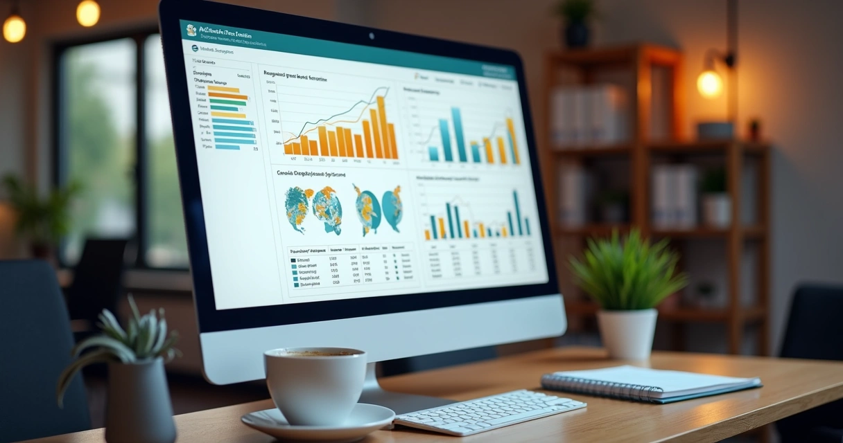 Campanha de marketing digital segmentada no painel de campanhas com foco em serviços contábeis 