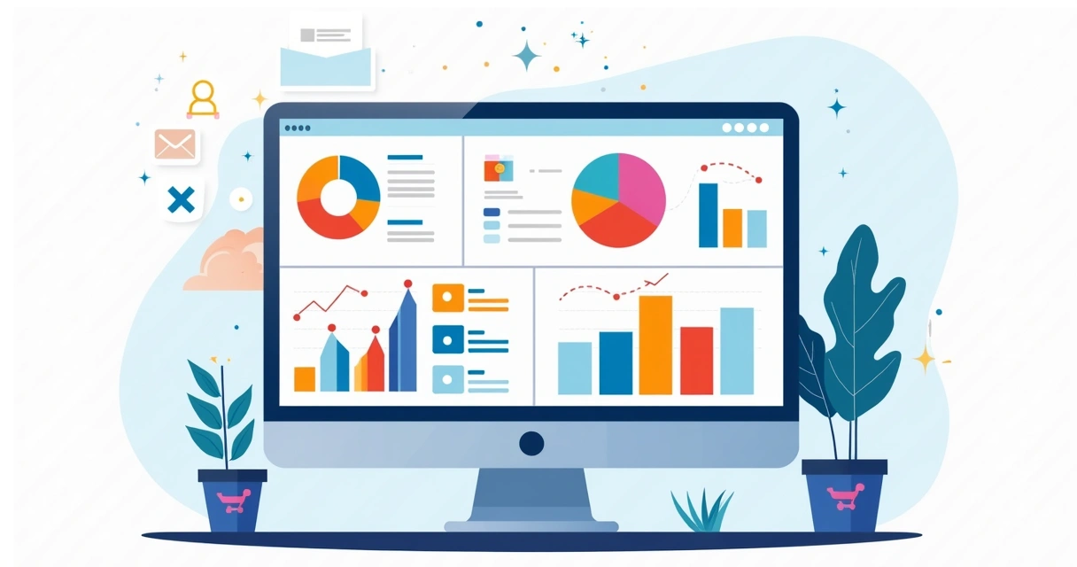 Gráfico representando segmentação de dados digitais para retargeting 