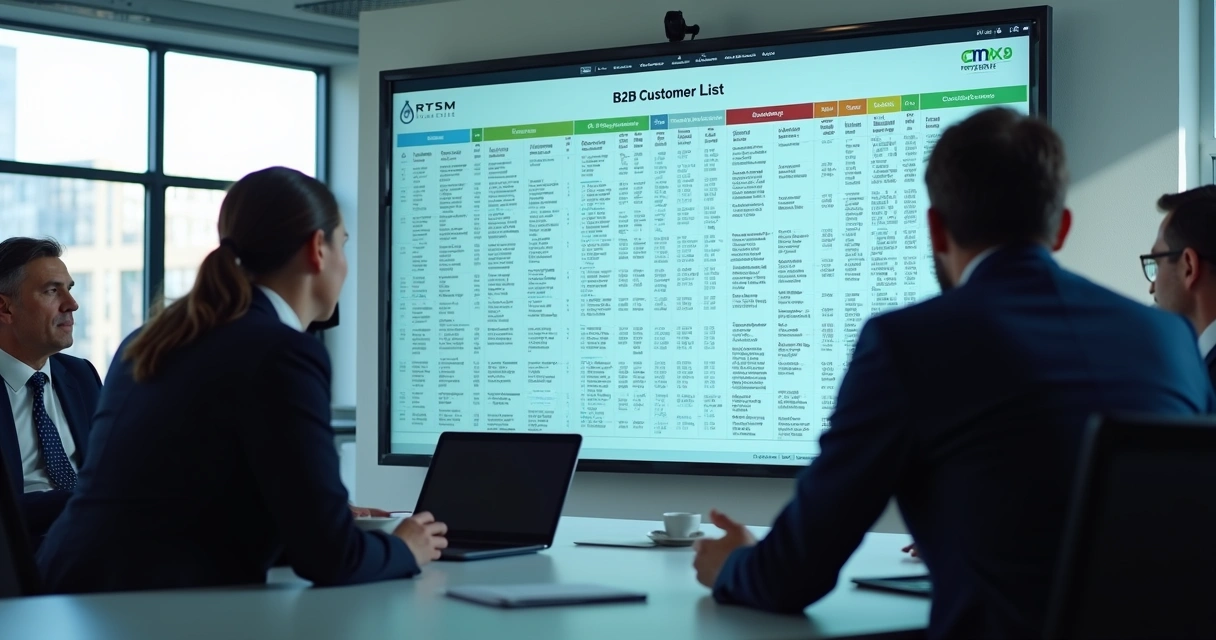 Visualização de segmentação de empresas por segmentos e tamanho empresarial.