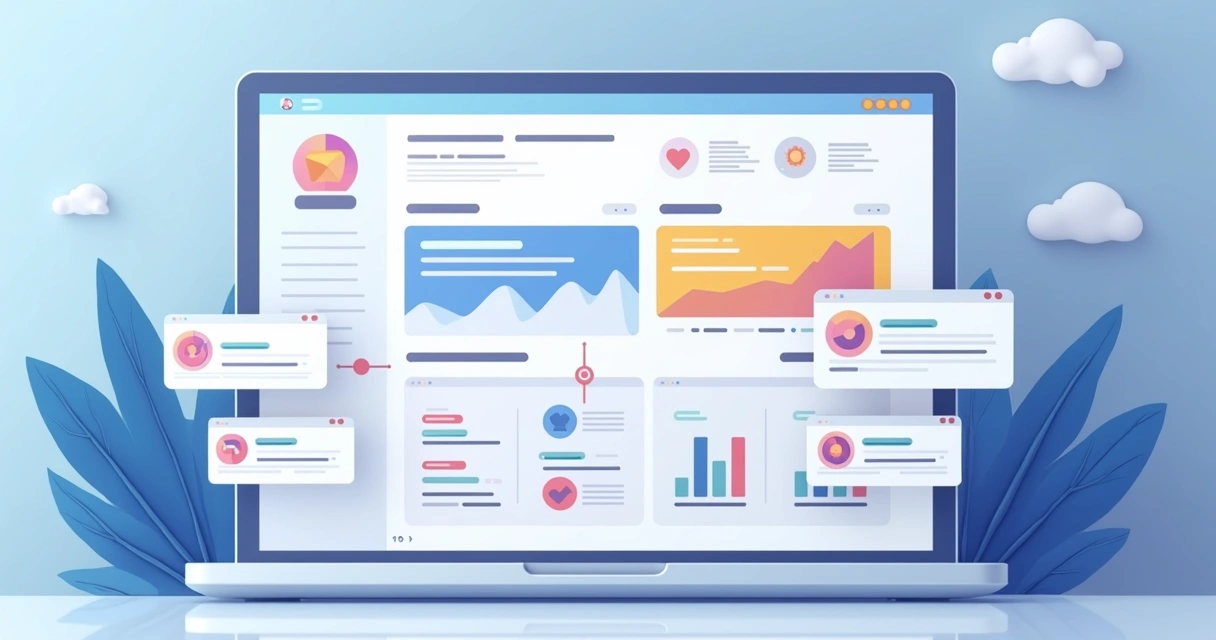 Gráfico mostrando segmentação de leads por várias categorias com fluxos automatizados 