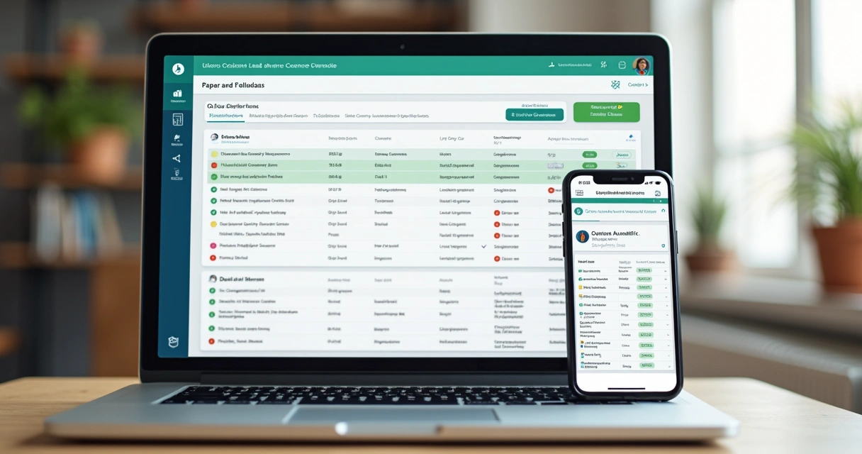 Interface de segmentação de leads em CRM para vendas no Brasil