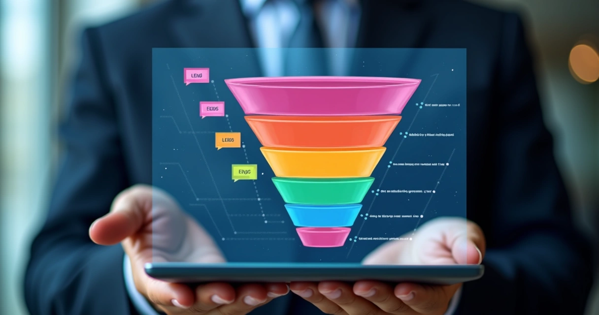 Segmentação de leads em um funil digital