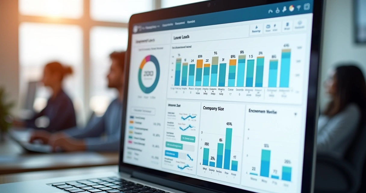 Painel mostrando segmentação de leads no RD Station 