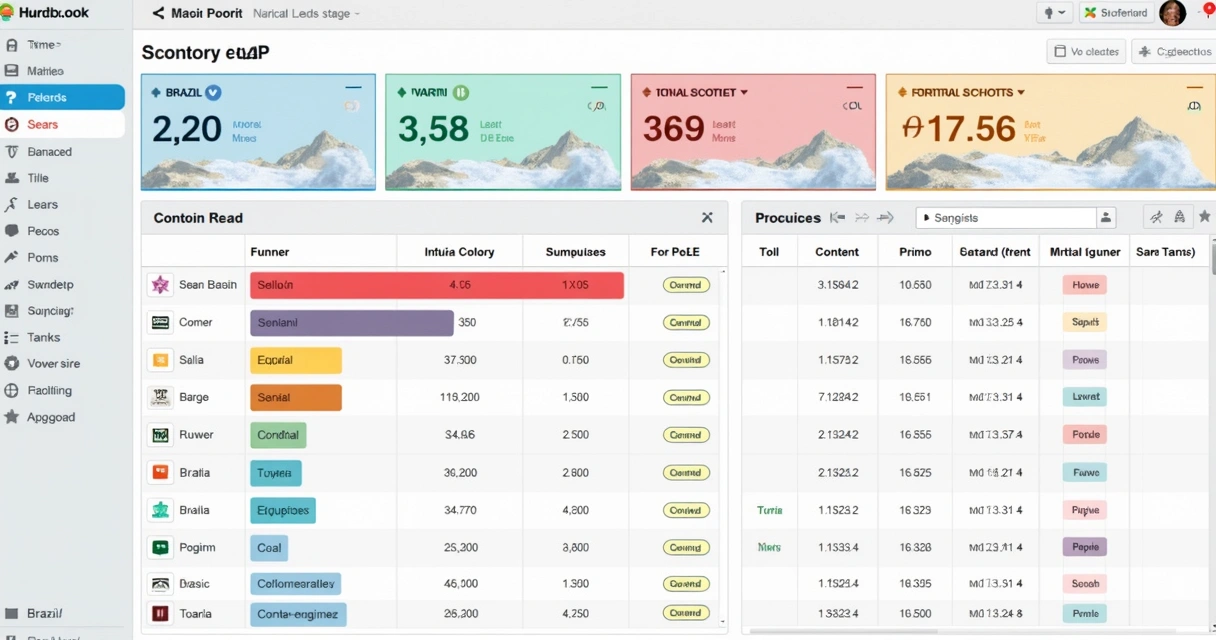 Segmentação de leads por estágio do funil em painel digital