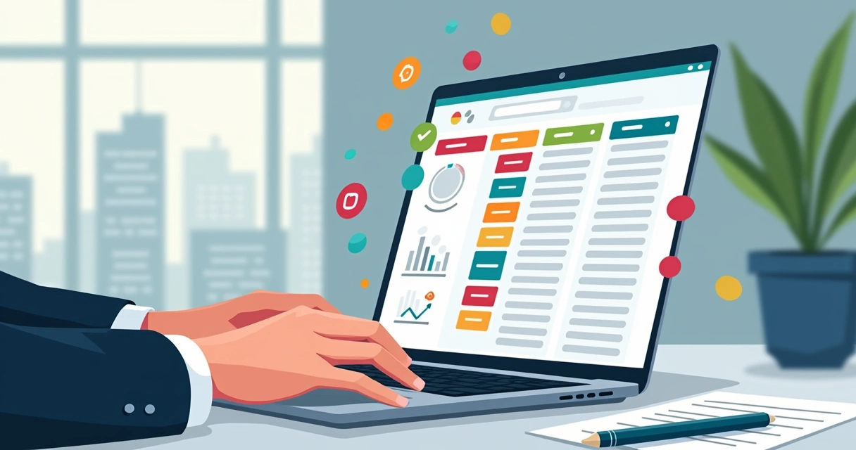 Segmentação visual de lista de empresas em Excel 