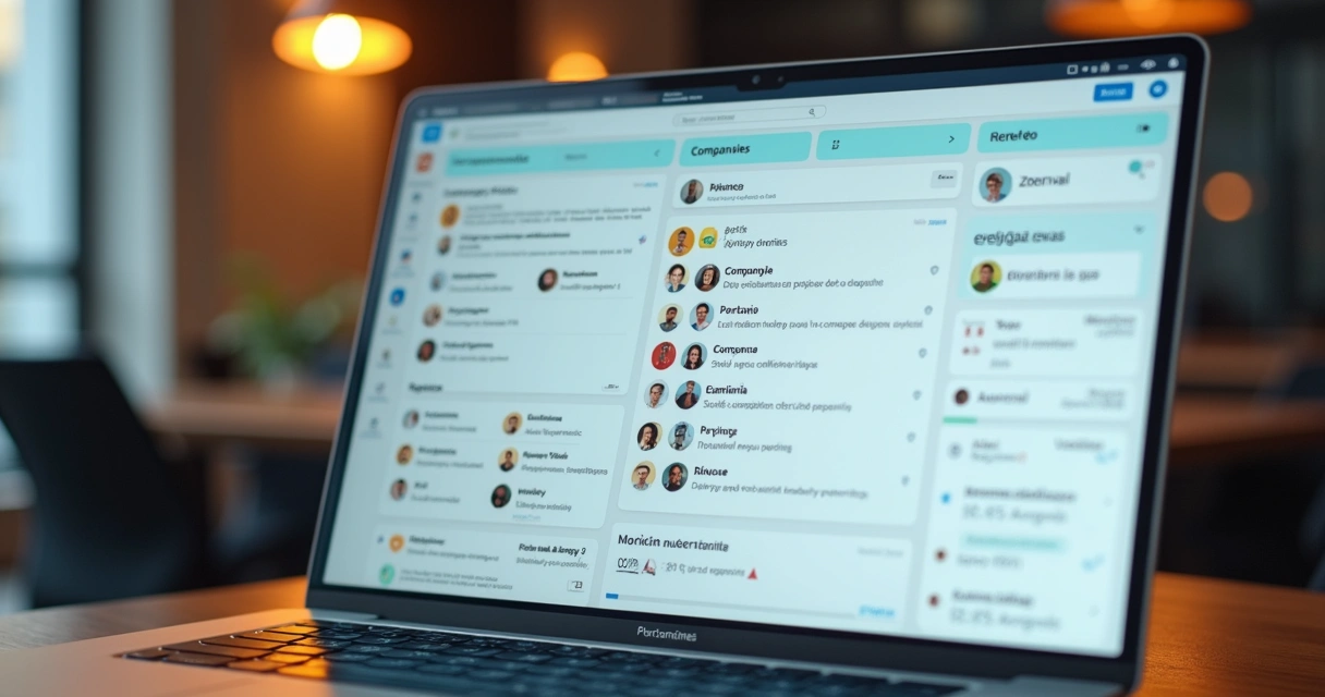 Segmentação de lista de leads qualificados por setor, porte e região 