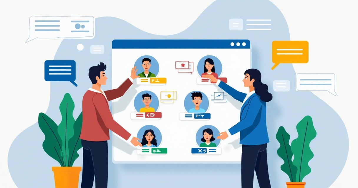 Organização de listas segmentadas em plataforma de comunicação