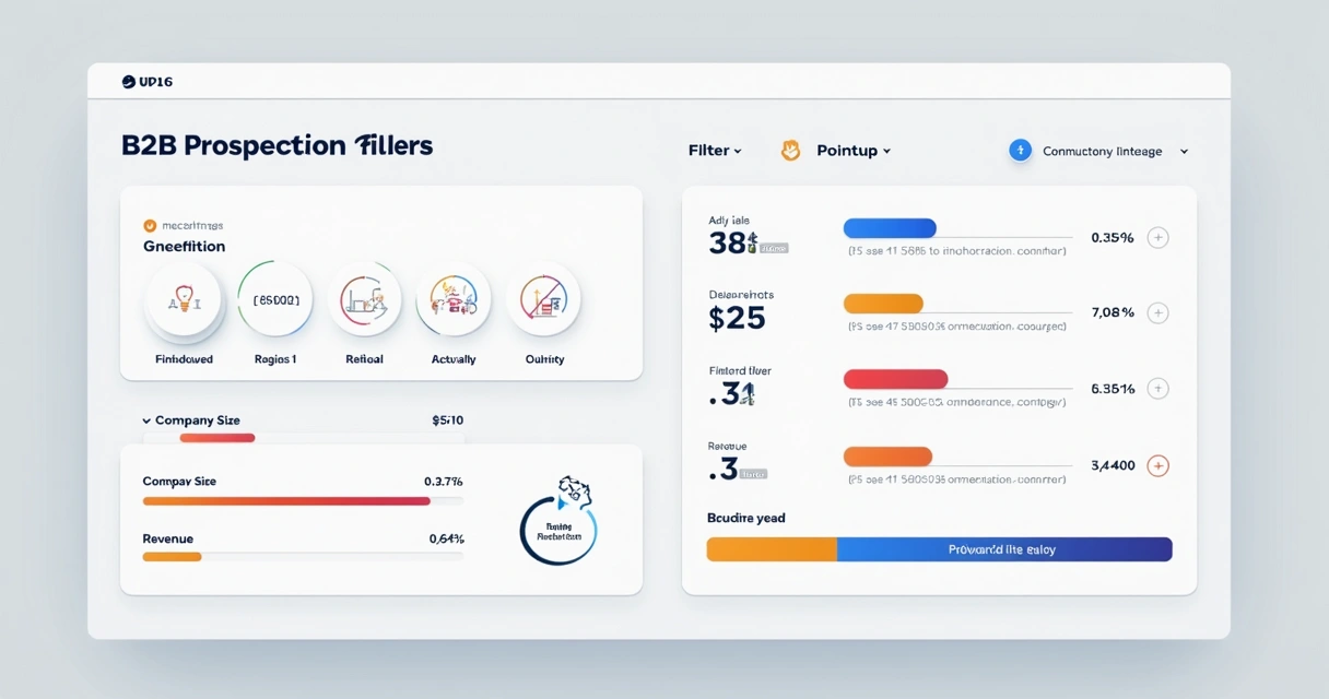 Filtro digital em software de segmentação de mercado empresarial