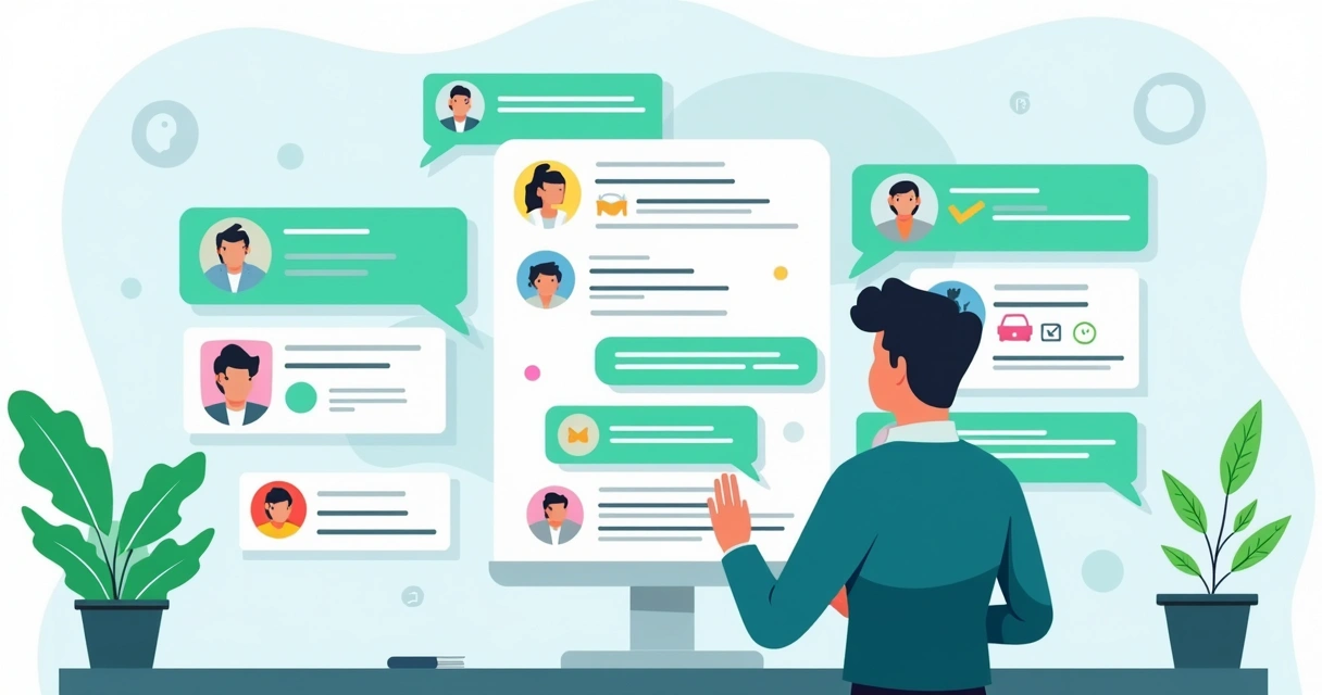 Segmentação e personalização de mensagens em grupos do WhatsApp 