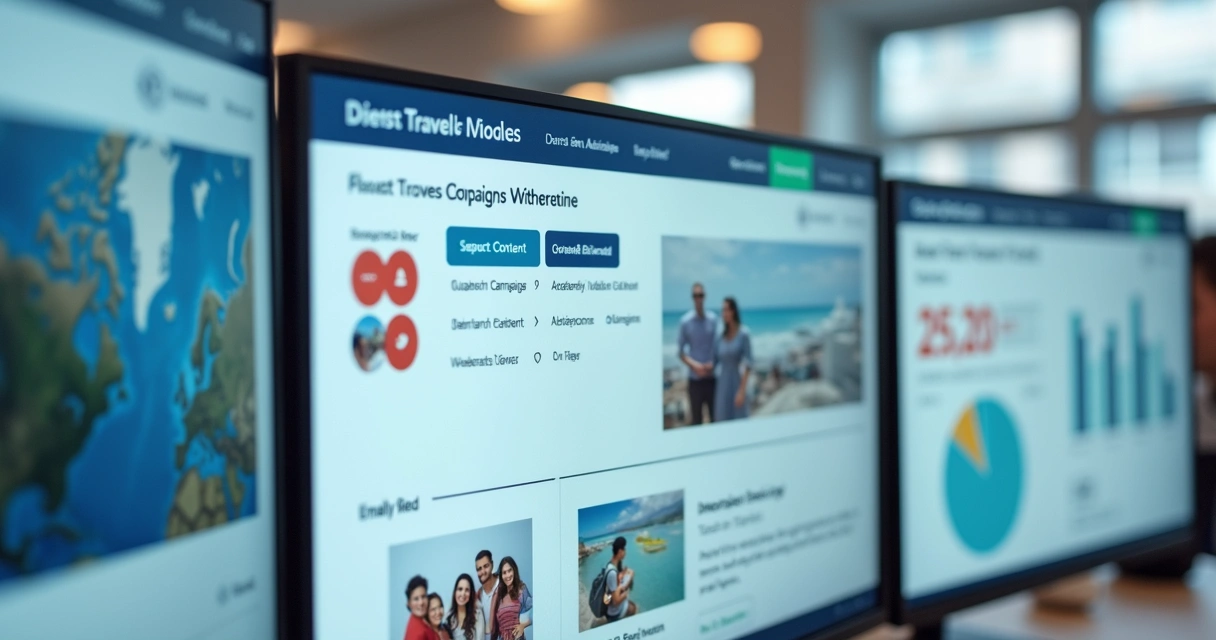 Segmentação e personalização digital para viagem de feriado 