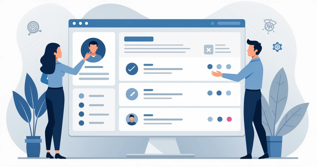 Gráfico mostrando segmentação de público profissional no LinkedIn 