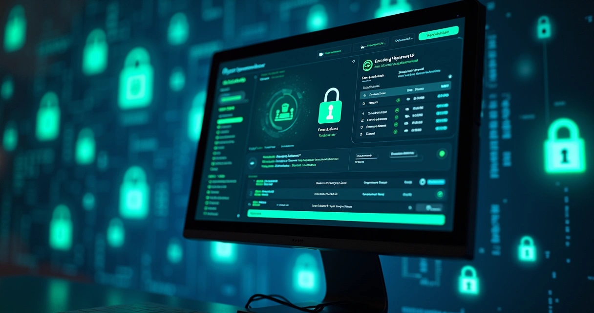 Interface de API mostrando segurança de dados bancários 