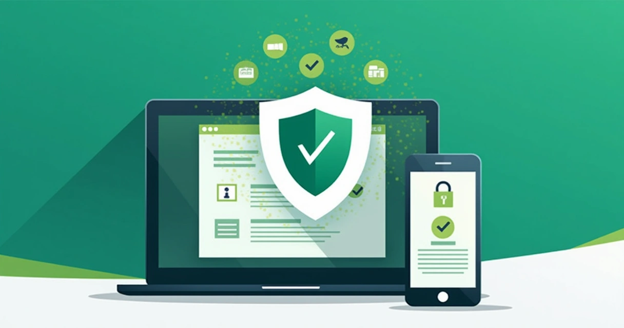 Ilustração de blindagem e dados seguros em apostas online 