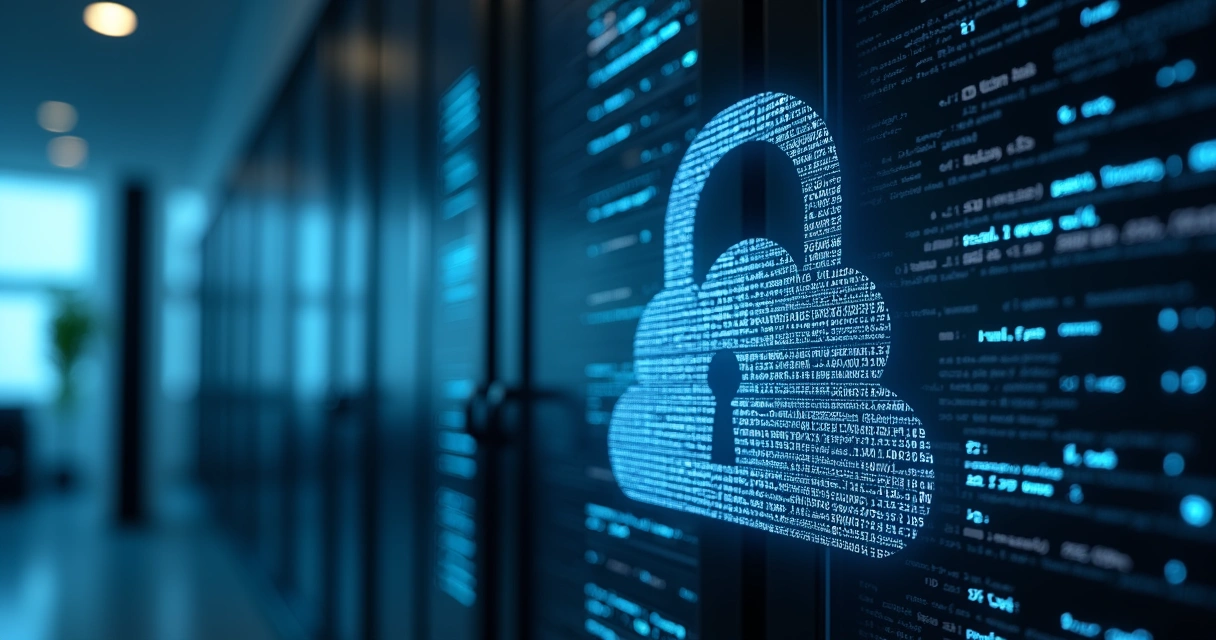 Proteção de banco de dados com cadeado digital