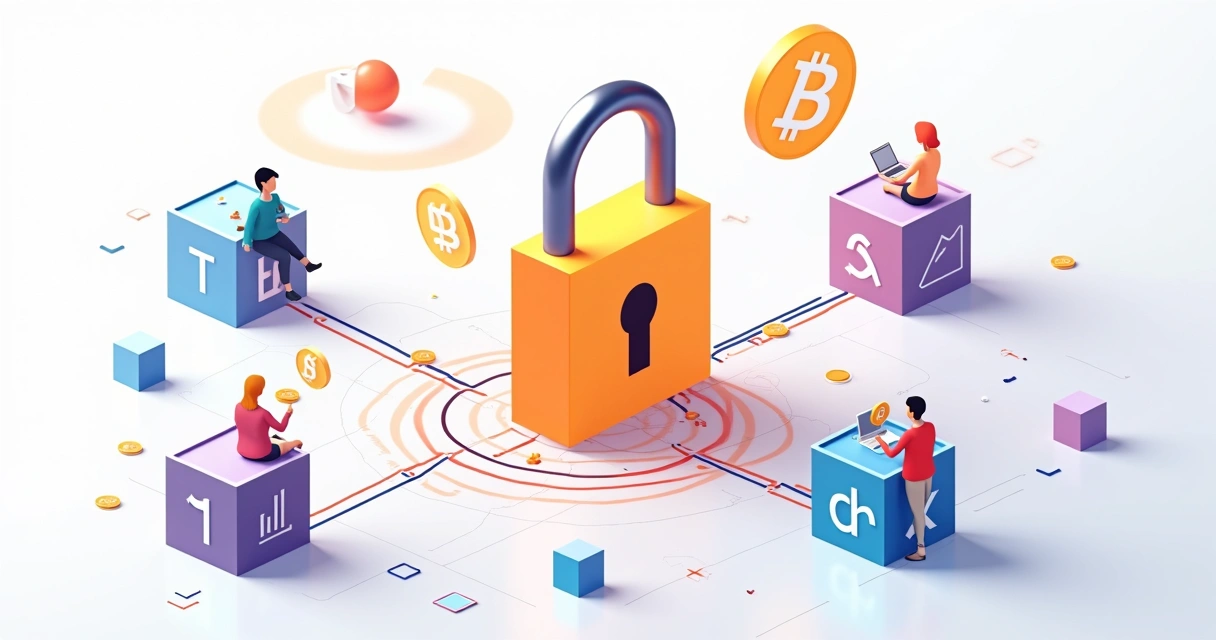 Gráfico sobre segurança blockchain em previsões 