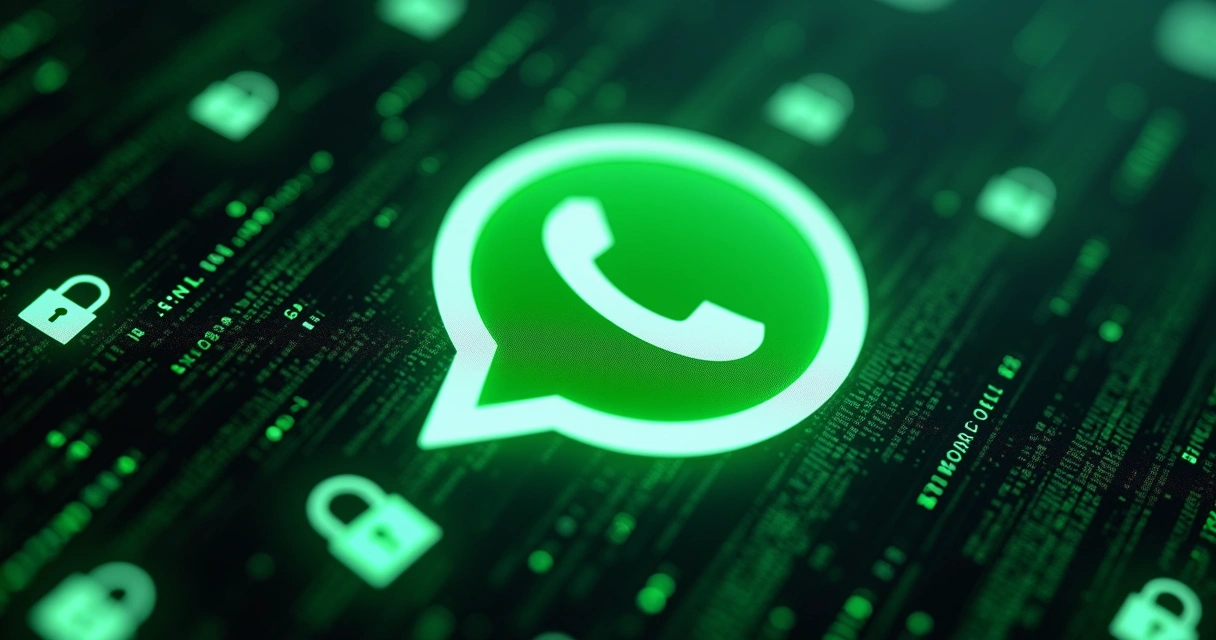 Representação de segurança e criptografia no WhatsApp 