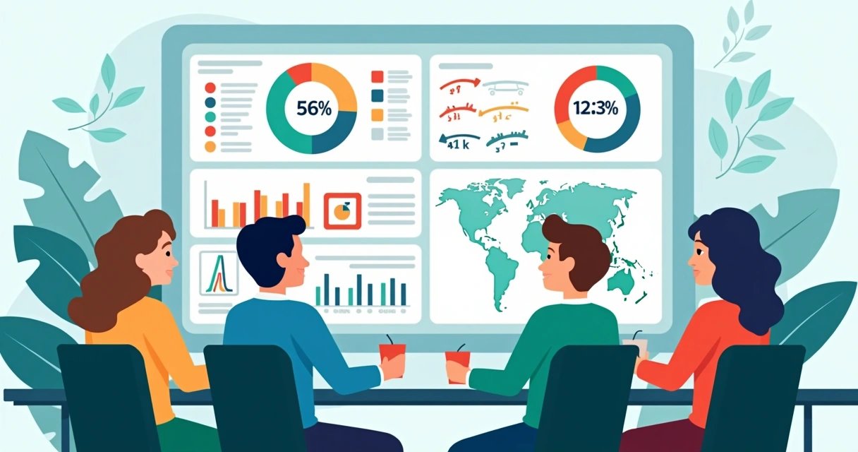 Equipe monitorando segurança de marca em campanha digital 