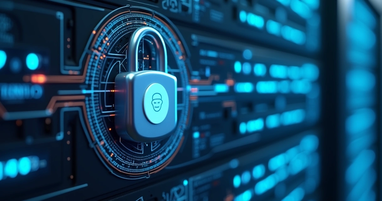 Representação visual de segurança digital em assistente virtual 