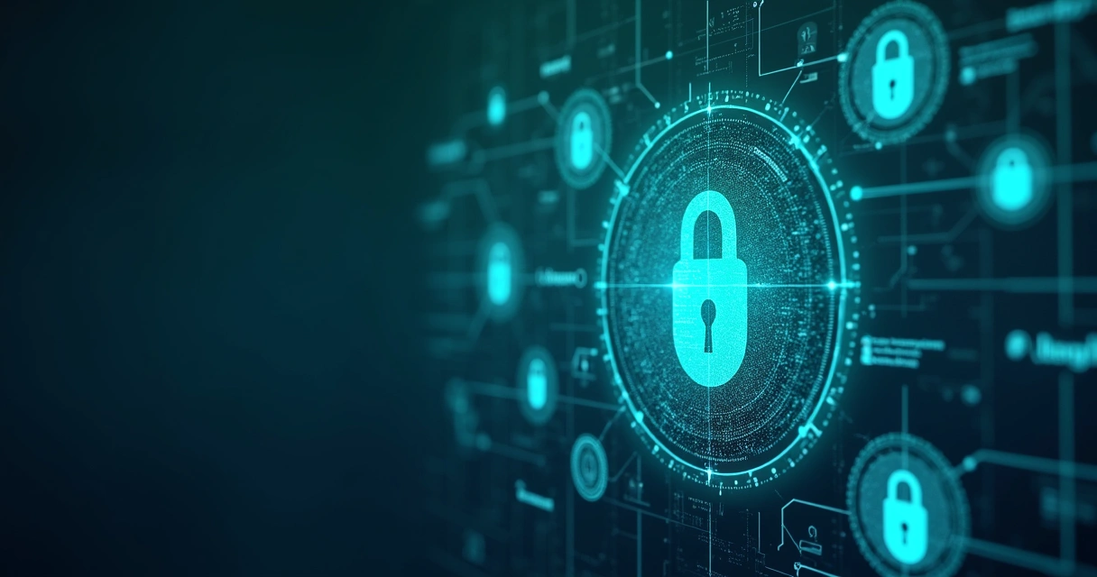 Símbolos digitais de segurança em atendimento virtual 