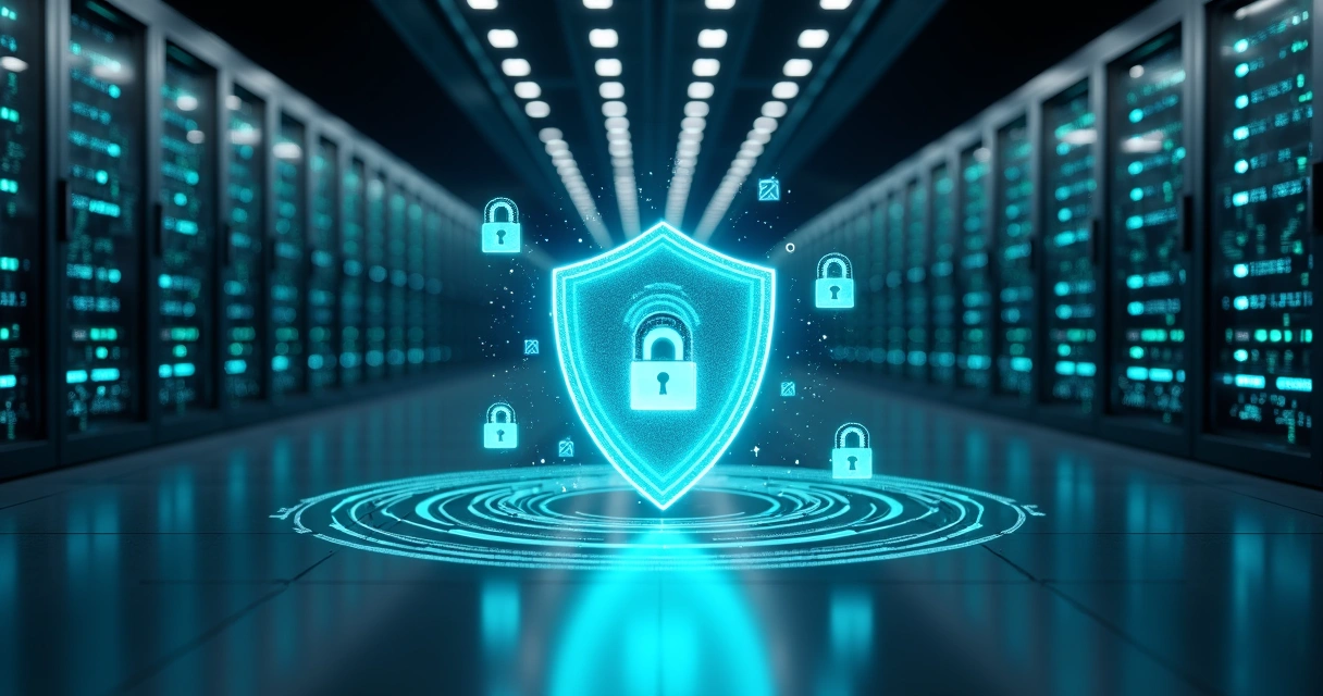 Conceito de proteção de dados no ambiente digital empresarial 