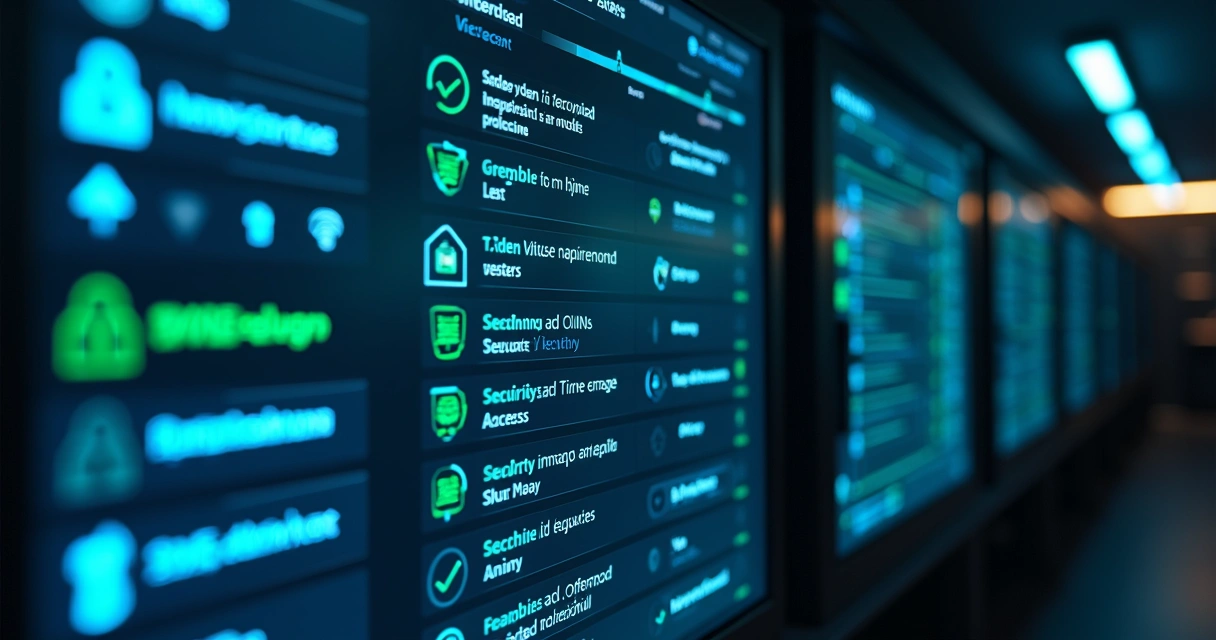 Painel mostrando alertas de segurança em ambiente de nuvem 