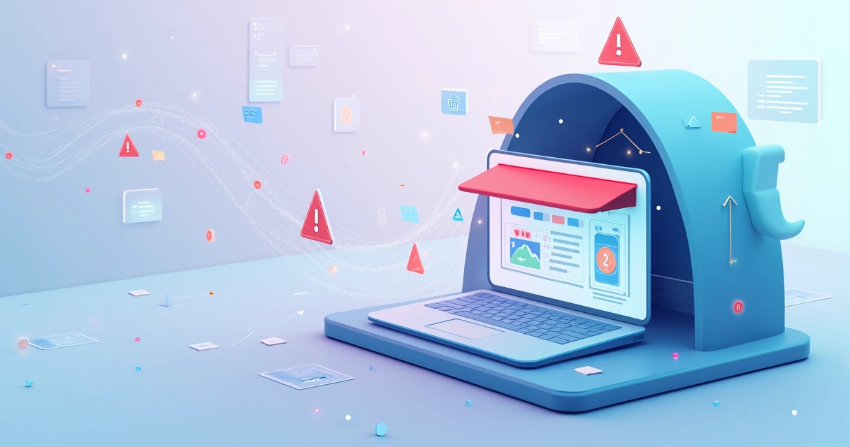 Loja digital ilustrada com túnel seguro de dados HTTPS envolvendo o site 