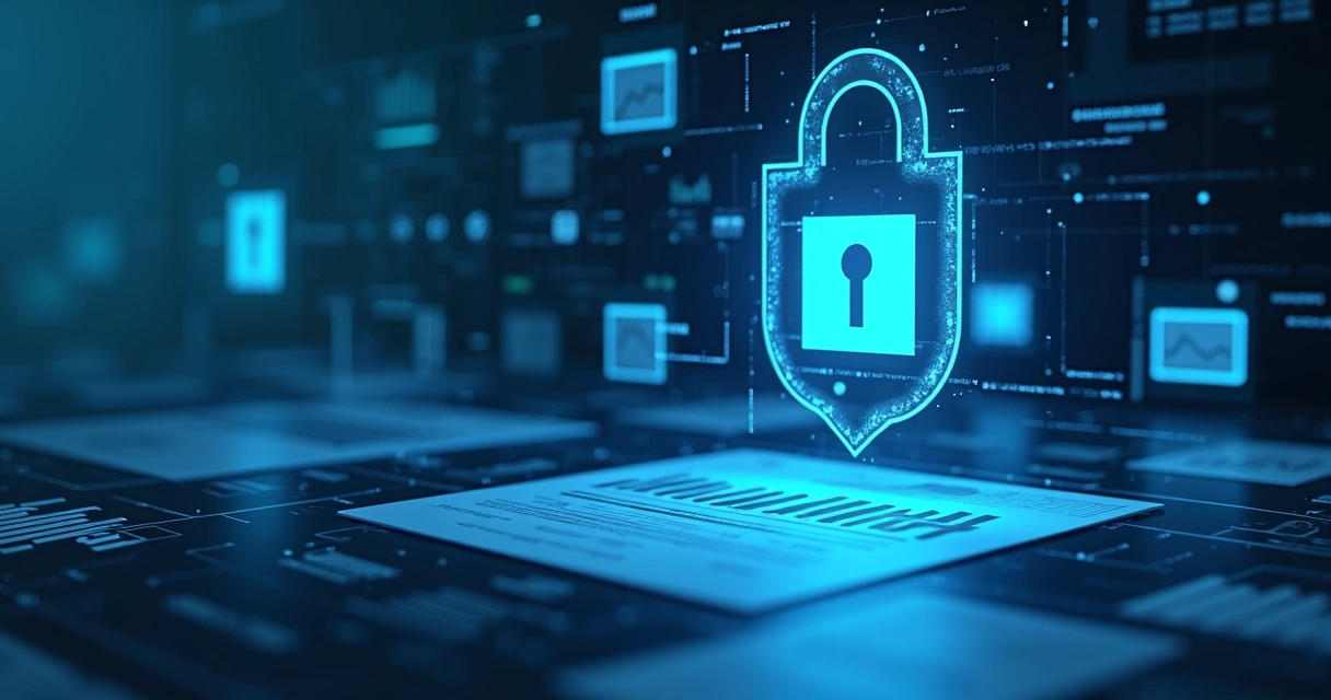 Painel digital de segurança de dados na contabilidade 
