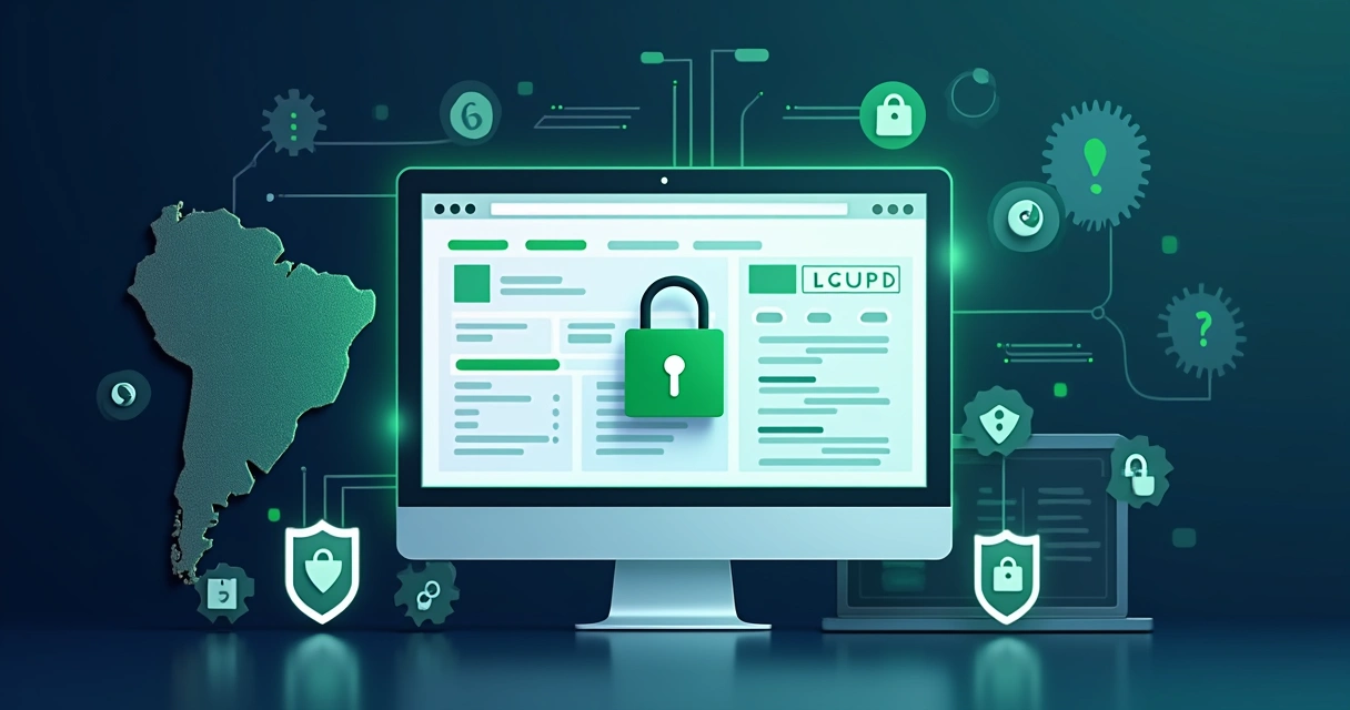 Data protection in sales software highlighting LGPD 