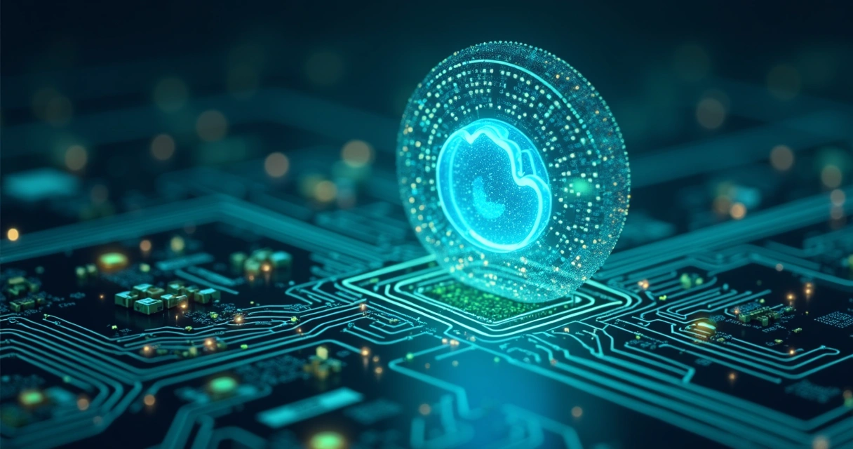 Representação visual de segurança e LGPD em um ambiente de nuvem