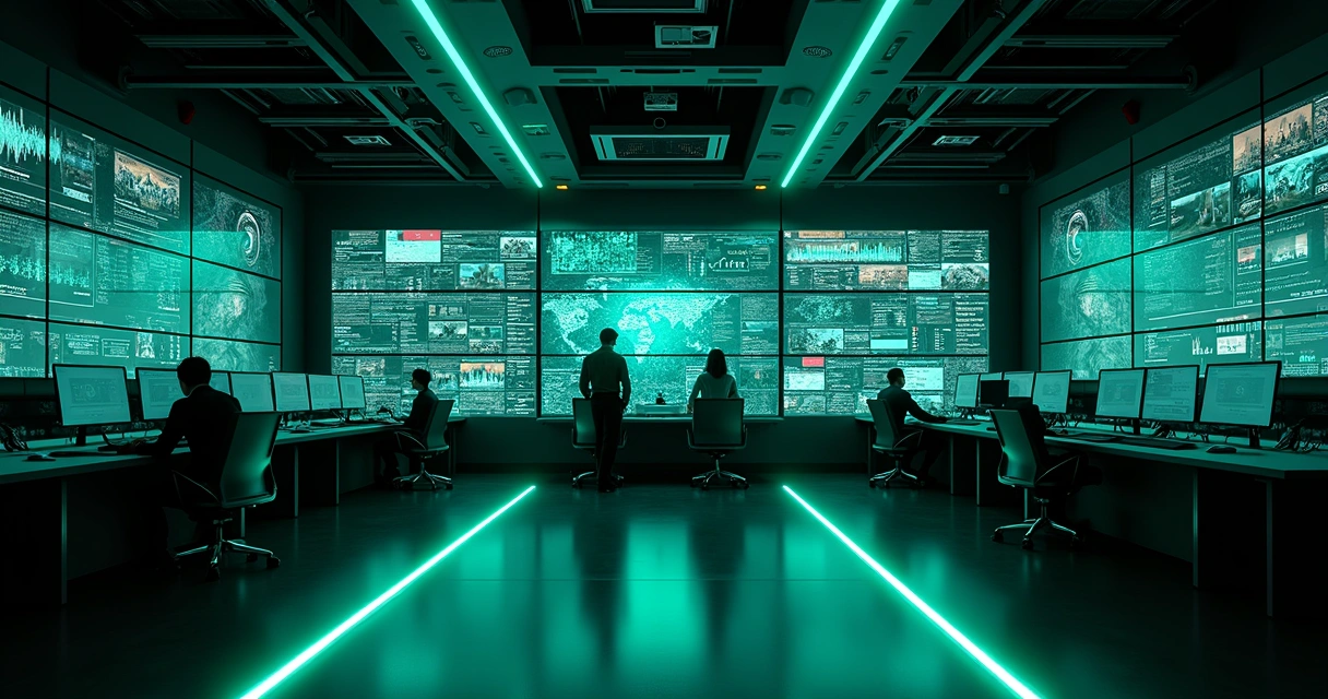 Painel de monitoramento de segurança cibernética 
