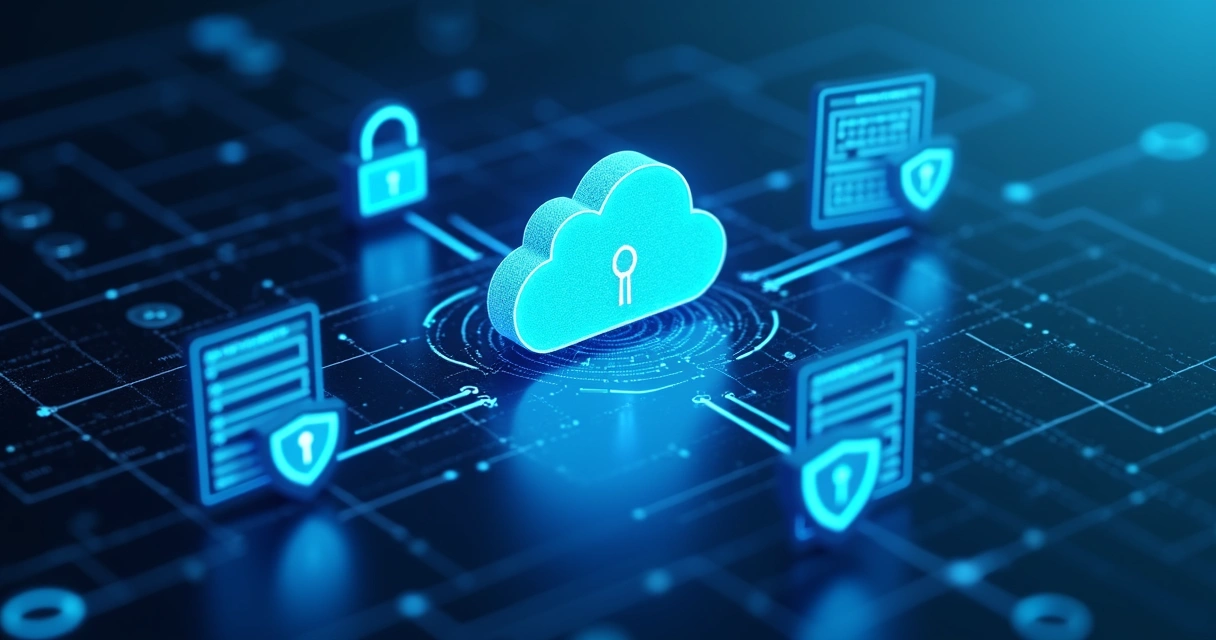 Representação visual de segurança e gestão unificada de TI em nuvem 
