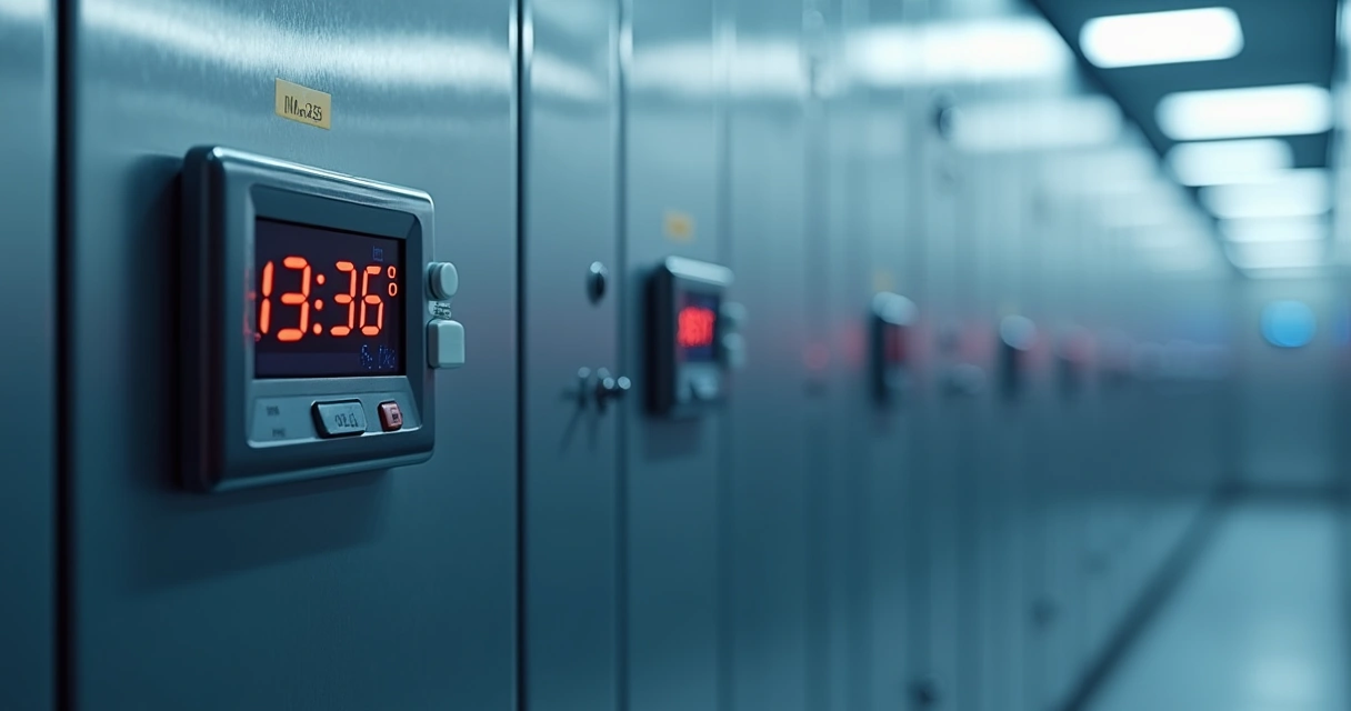 Control de sensores de temperatura y humedad en cámara fría