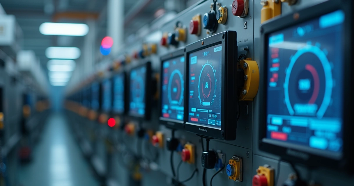 Sensores IoT instalados en equipos industriales