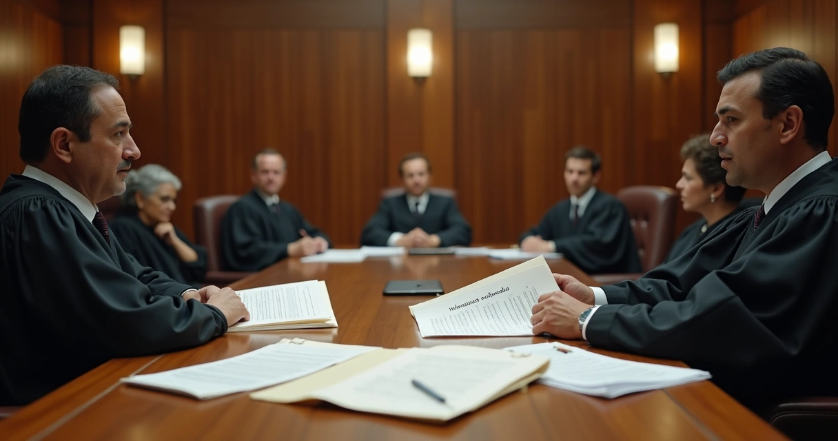 Tribunal do Rio de Janeiro julgando processo de saúde. 