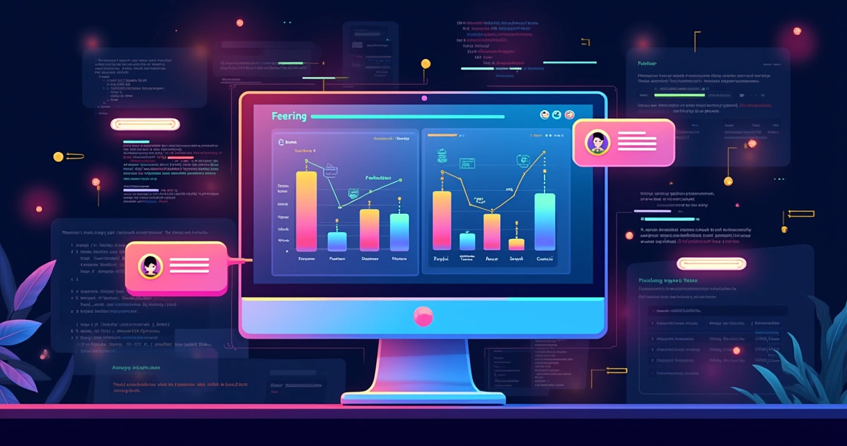 Java dashboard showing real-time sentiment analysis with positive and negative user feedback 