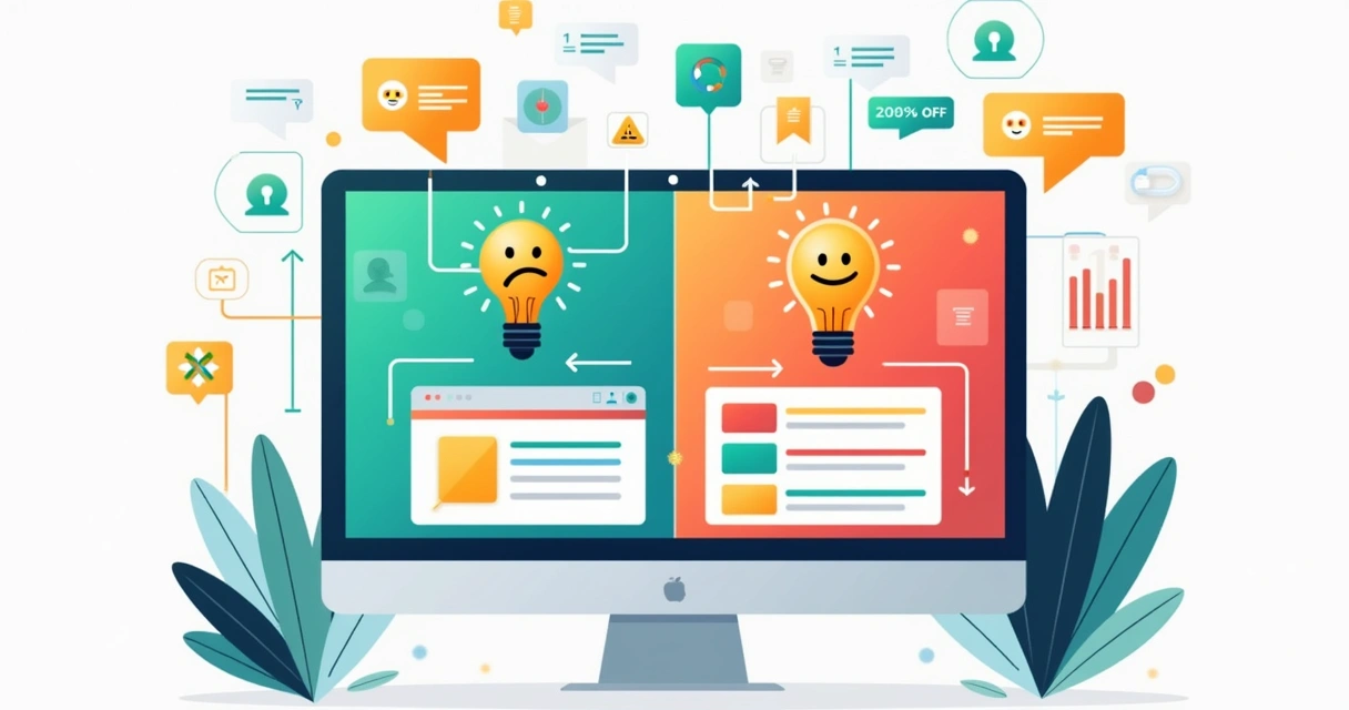 Monitoramento visual de sentimento positivo e negativo de marca 