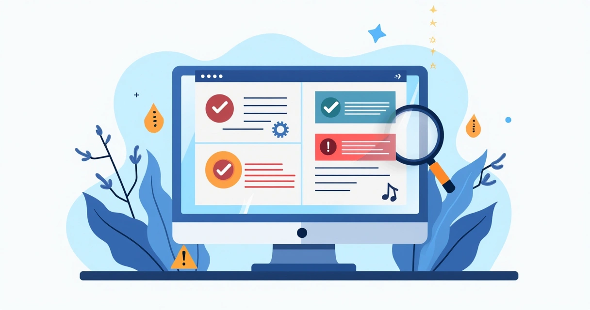 SEO site structure with crawl errors highlighted 