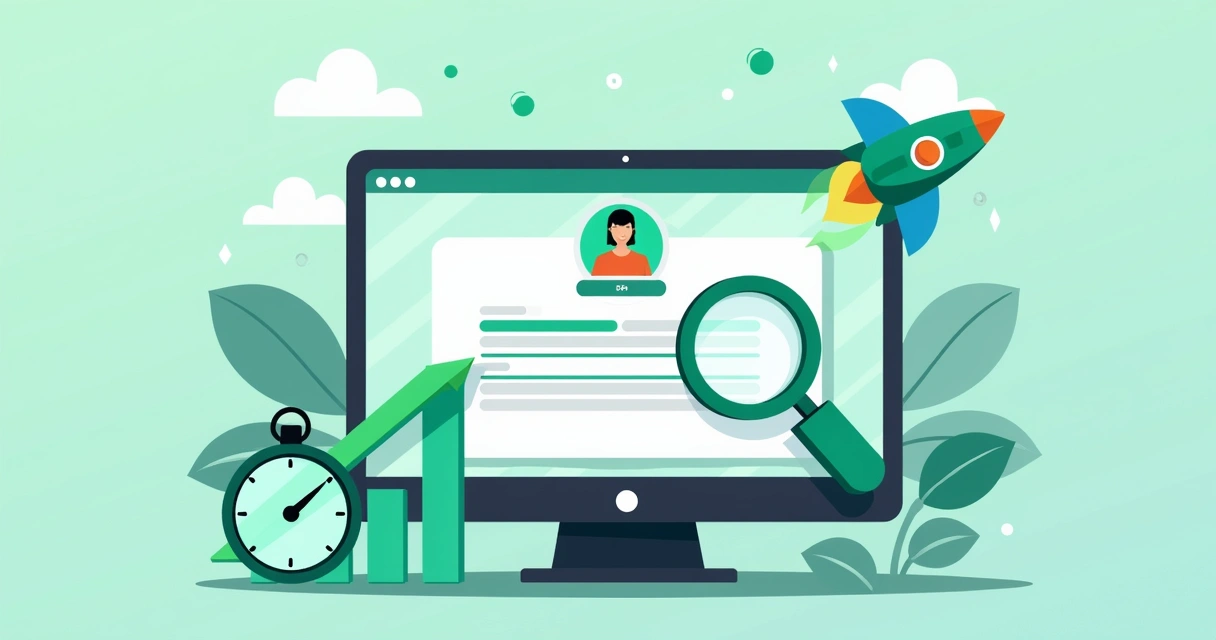 Página de serviço destacada com SEO em marketplace 