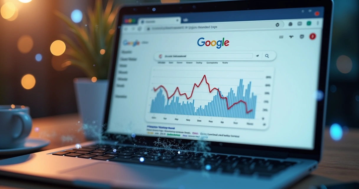 Resultados topo do Google no notebook 