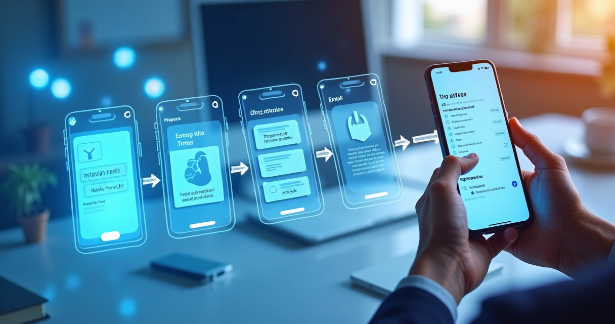 Diagrama mostrando sequência de stories levando para captação de lead 