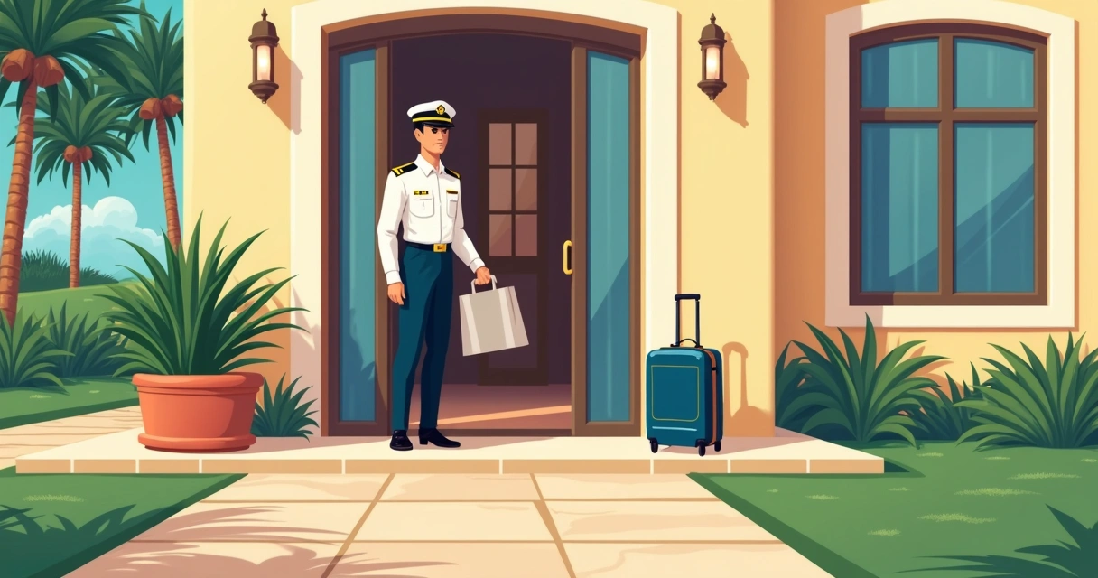 Concierge organizing personalized service in a luxury home in Orlando