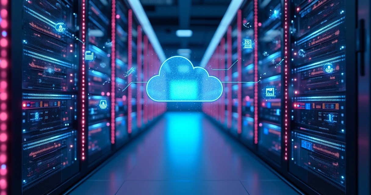 Servidor de Moodle em ambiente cloud com gráficos de uso e usuários conectados 
