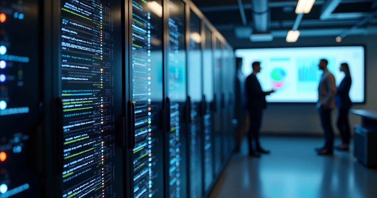 Servidor local operando automação n8n em ambiente corporativo 