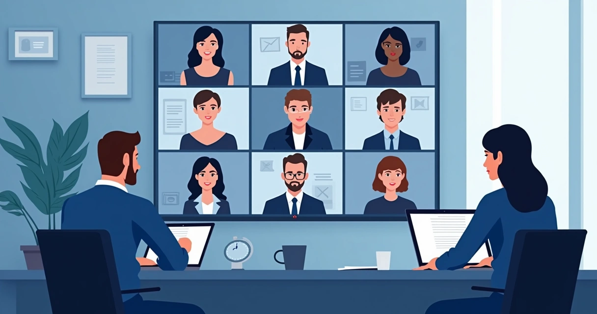 Audiência virtual de conciliação com plataforma digital 