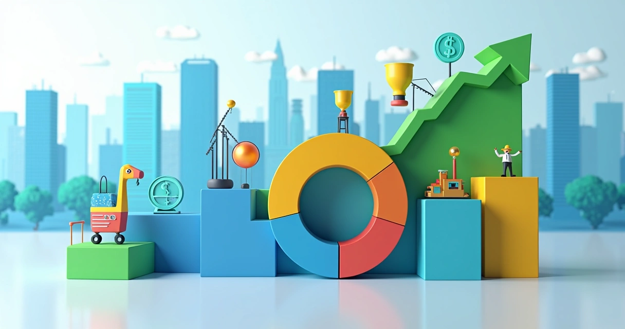 Gráfico de setores líderes em adoção de IA no Brasil em 2025 