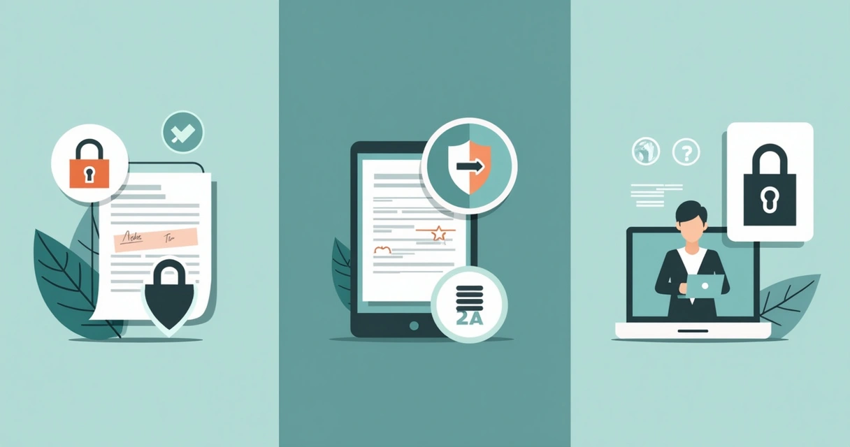 Comparing signature services security features graph 