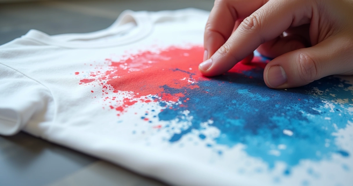 detalhe estampa silk screen em camiseta algodão 
