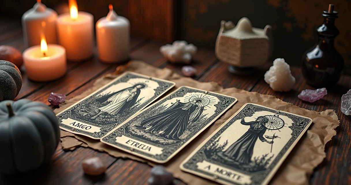 Desenhos de símbolos clássicos do tarot para tatuagem 