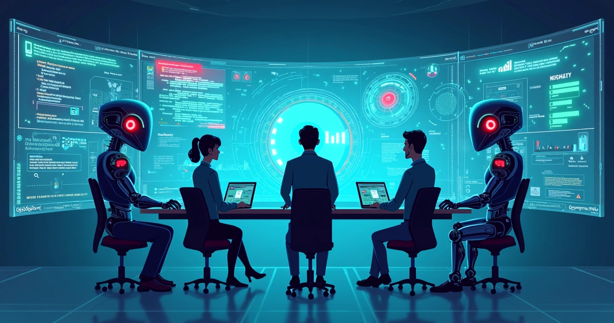 Simulação de cibersegurança com IA 